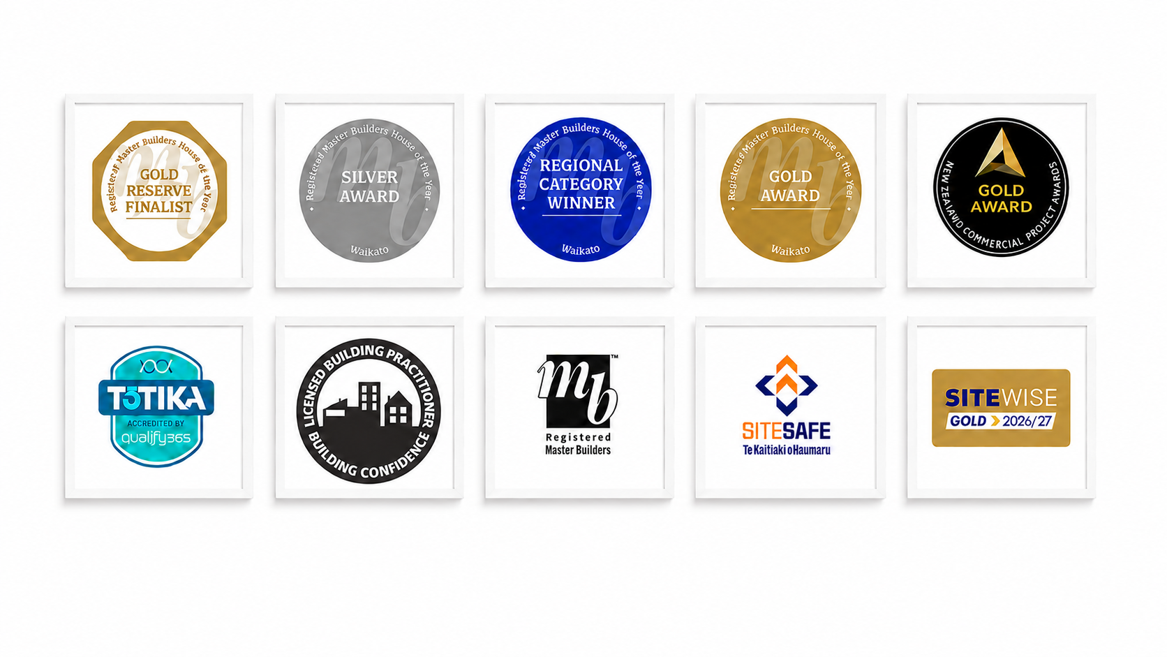 Savannah Construction awards and industry accreditations